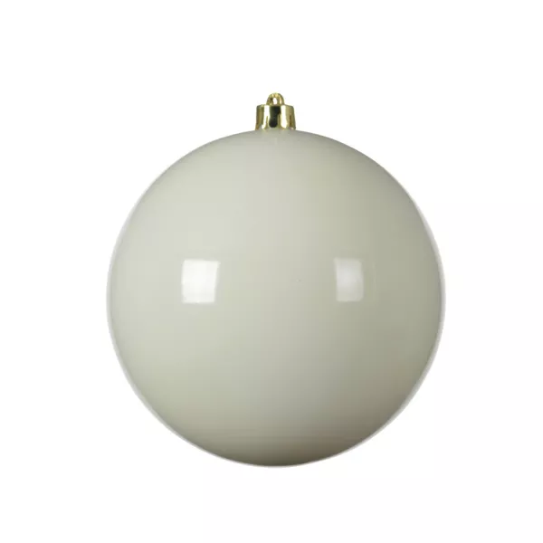 Bola de Navidad (D140 mm) Alpine Blanco lana