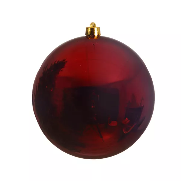 Boule de Noël (D250 mm) Alpine Bordeaux