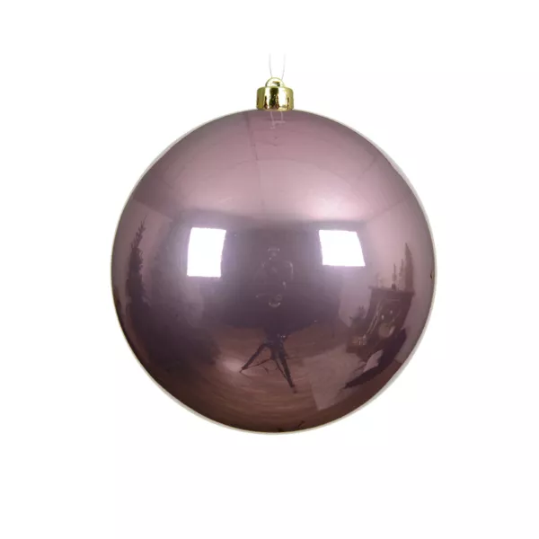 Boule de Noël (D140 mm) Alpine Vieux rose