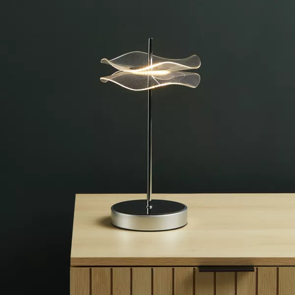 Lámpara de mesa LED Stellar Plata