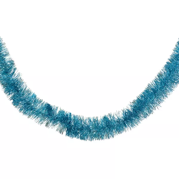 Guirnalda de Navidad (D10 cm) Alpine XL Azul brillante