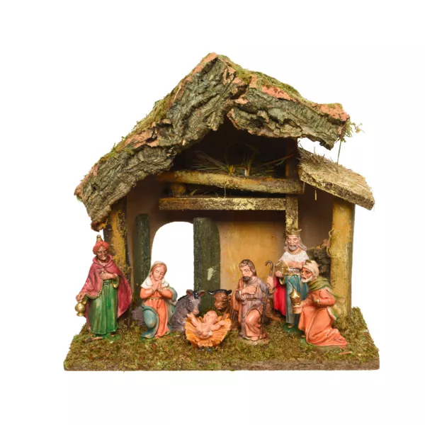 Crèche complète (Hauteur 26 cm) Sainte-Sophie
