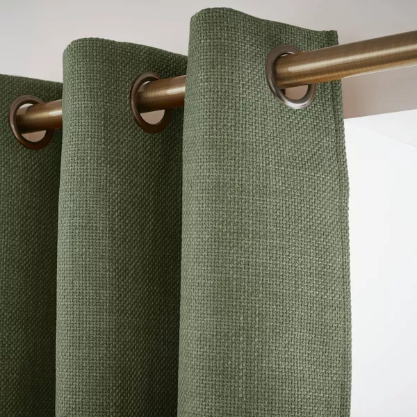 Halbverdunkelnder Thermovorhang (280 x 240 cm) Alba Khaki