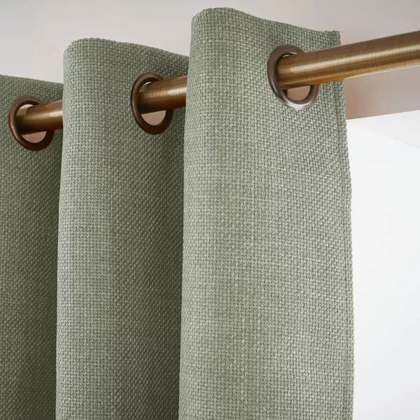 Verduisterend thermisch gordijn (280 x 240 cm) Alba Rozemarijn Groen