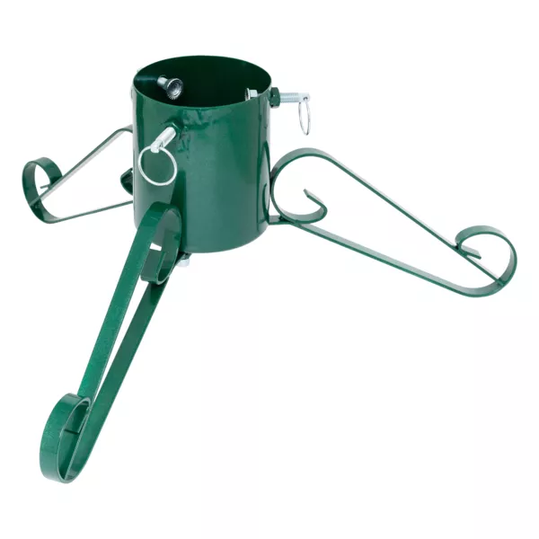 Juletrsfod i metal (D56 cm) Arabesque Grn