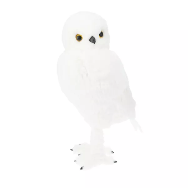 Hiboux de Noël (H49 cm) Floconis Blanc