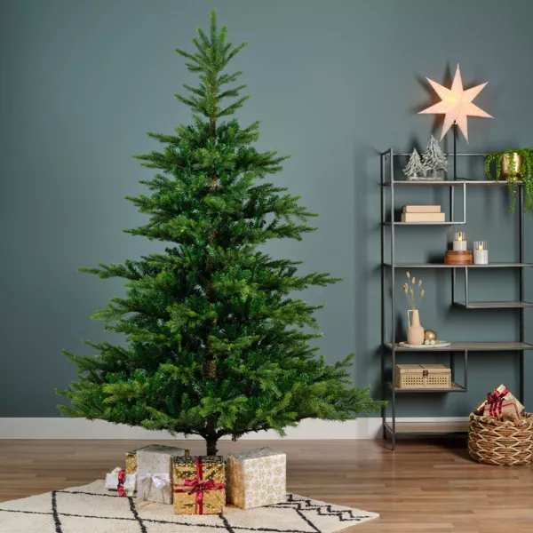 Sapin artificiel de Noël Glorious H300 cm Vert sapin