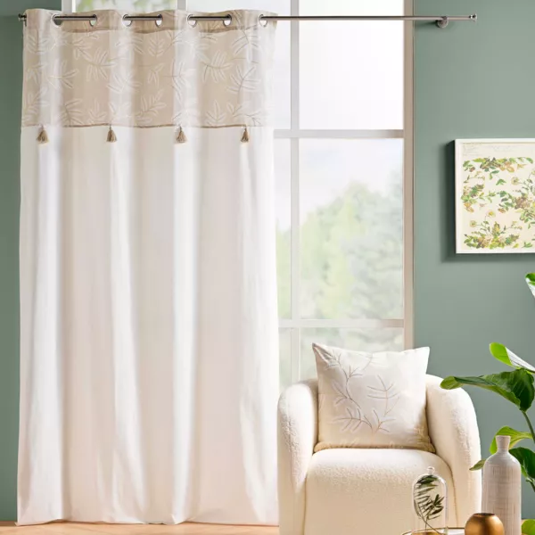 Rideau coton (140 x 240 cm) Altéa Beige