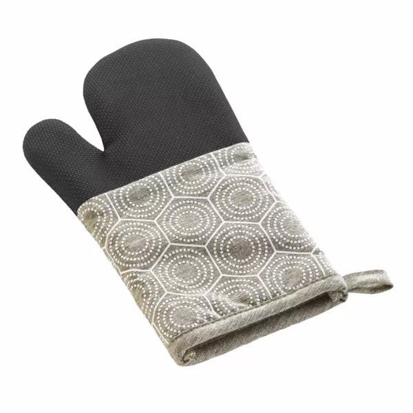 Gant de cuisine ambidextre coton (30x18 cm) Alveis Beige