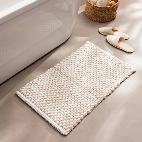 Katoenen badmat (50 x 80 cm) Rafael Beige
