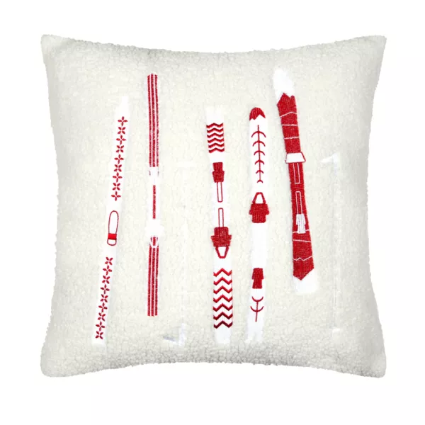 Vierkant kussen (45 x 45 cm) Bessey Rood