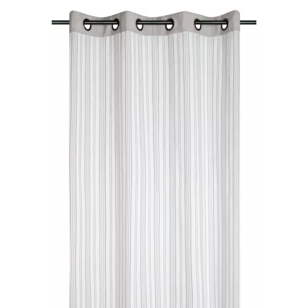 Rideau coton (140 x 260 cm) Joséphine Ecru