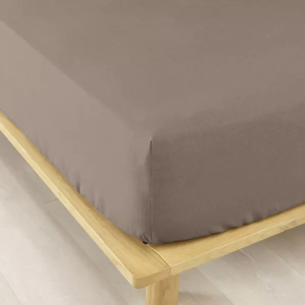 Bomuld flannel lagen (160 x 200 cm) Nina Ficelle