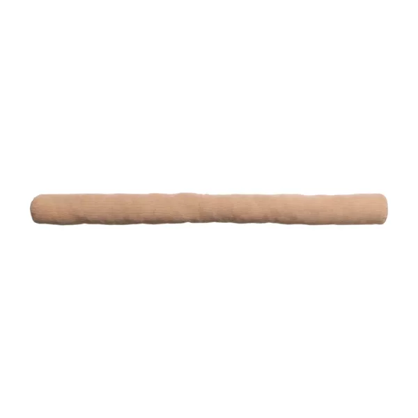 Trekstopper enkel velours ribfluweel deurstopper (80 cm) Ernest Beige