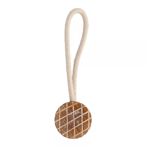Embrasse rideau bois Africa Beige