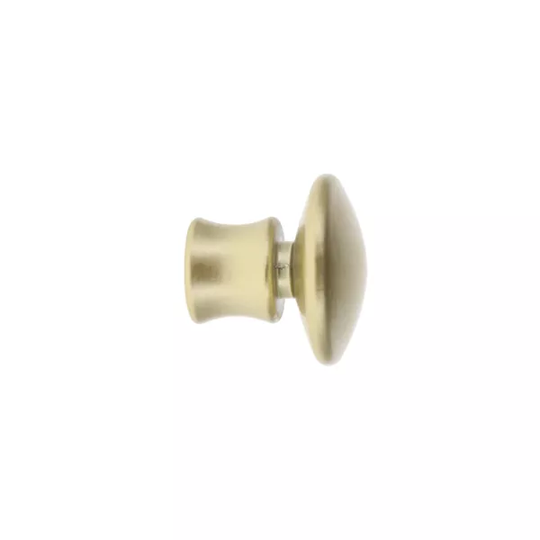 Lot de 2 embouts tringle mtal (D20 mm) Champignon Or