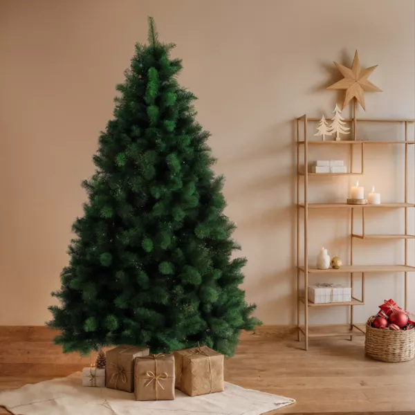 Sapin artificiel de Noël (H180 cm) Edmonton Vert sapin