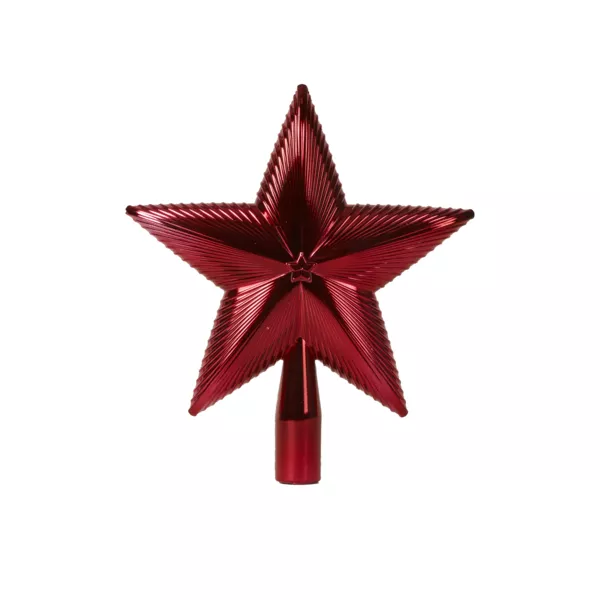 Alpine Lina Bordeaux juletrstjerne