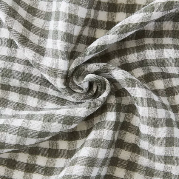 Edredón de algodón gaseado (90 x 200 cm) Vickie Verde romero