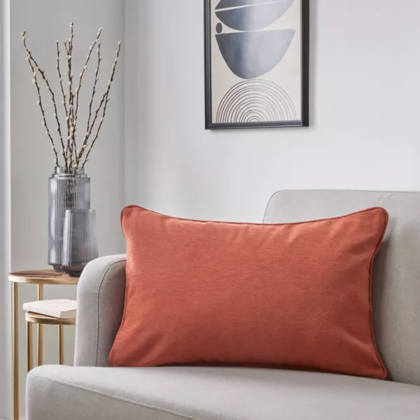 Coussin rectangulaire (40 x 60 cm) Minuit Terracotta