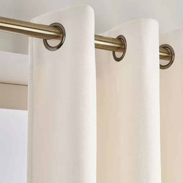 Rideau obscurcissant thermique (140 x 180 cm) Minuit Beige sable