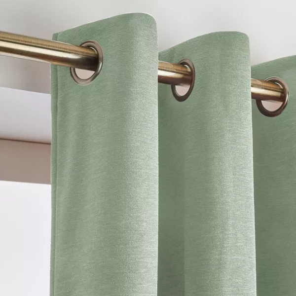 Rideau obscurcissant thermique (140 x 240 cm) Minuit Vert kaki