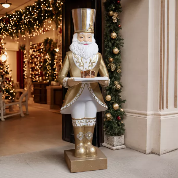Weihnachtsmann XXL (H175 cm) Gabriel costum Gold