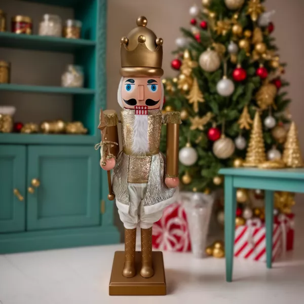 Muzikant Notenkraker (H160 cm) muzikaal en geanimeerd Pavel Or