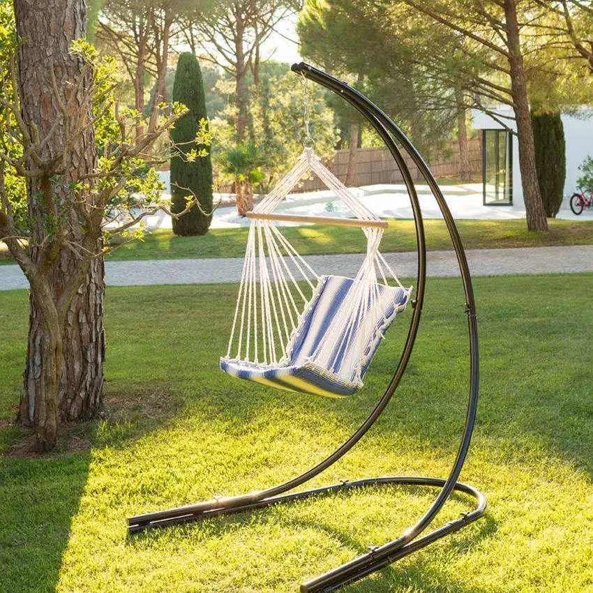 Amache Amaca Seduta Sospesa Amaca Sospesa San Diego Blu Lettini Da