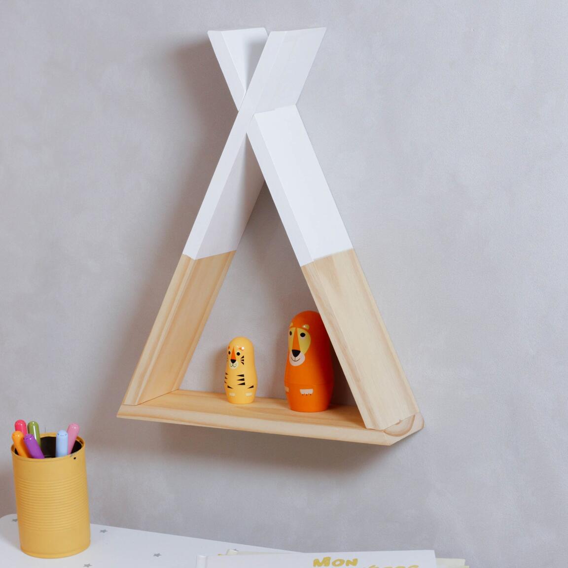 Mensola Tipi Bianco - Elementi arredo bambini - Eminza