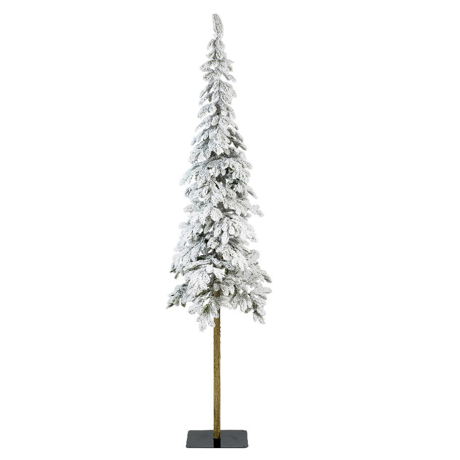 Sapin artificiel de Noël Sierra H300 cm Vert enneigé - Sapin et arbre  artificiel - Eminza