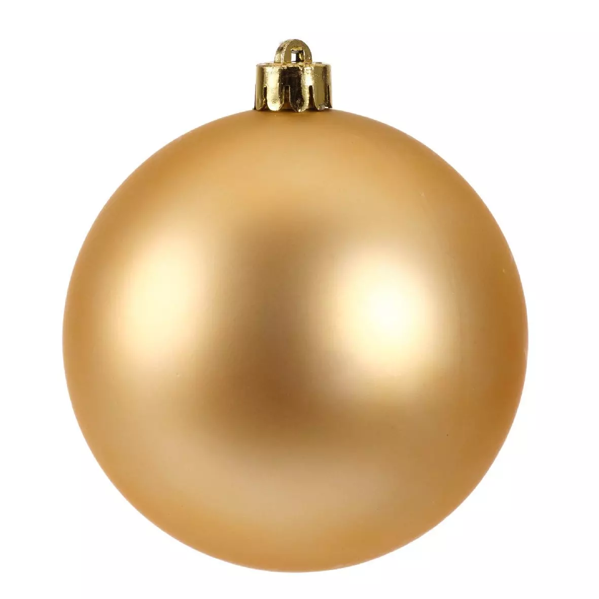 100 Boules De Noël Décoratives Dorées 25 Mm - Capuchons Métalliques Avec Cintres, Pour Ornements De Sapin - 3