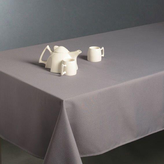 Nappe rectangulaire (L200 cm) Duo Noire - Linge de table - Eminza