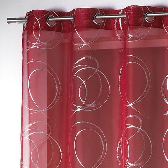 Tenda trasparente (140 x H240 cm) Bully Rosso - Tende/Tende trasparenti/  Tende a rullo - Eminza