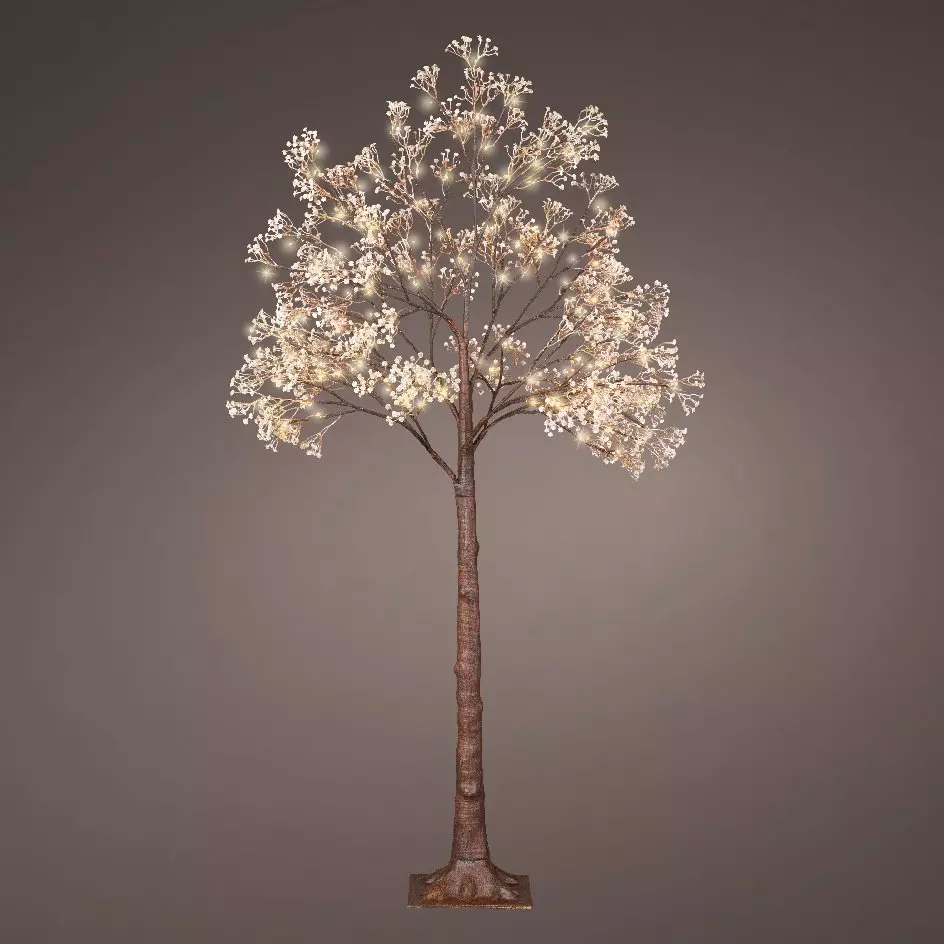 LED Lichterbaum 150 Cm Birkenoptik – 304 LEDs Warmweiß, Mit Fernbedienung & 8 Modi, Für Innen/Außen
