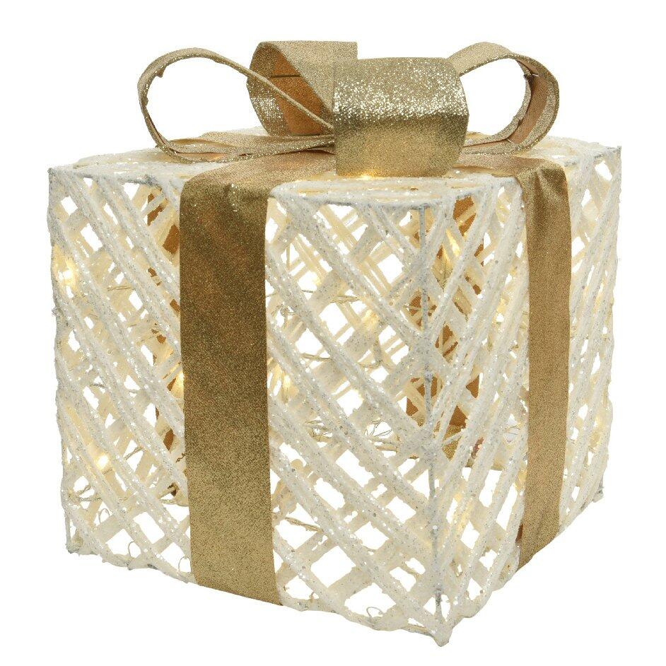 Lot de 3 cadeaux lumineux Altone Blanc chaud 65 LED - Décoration lumineuse  - Eminza