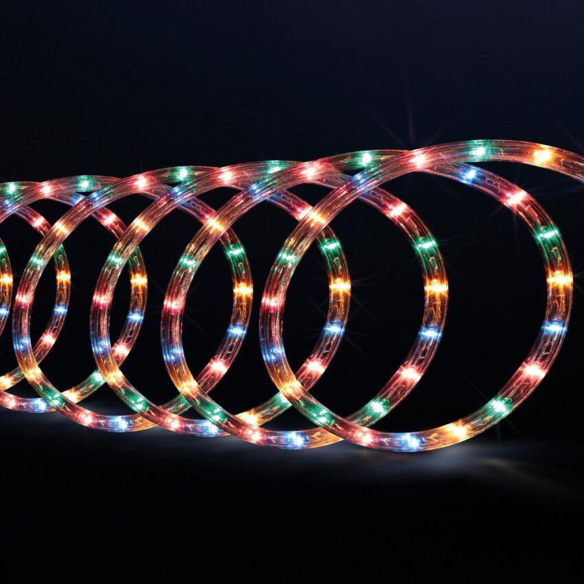 Tube lumineux 18 m Multicolore 324 LED - Décoration lumineuse - Eminza