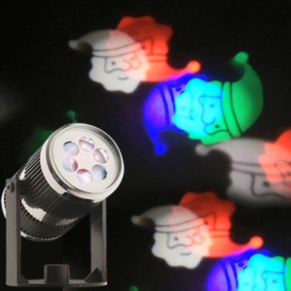 Ampoules de Noël Projecteurs Multi points Rouge, Vert, Bleu à LED