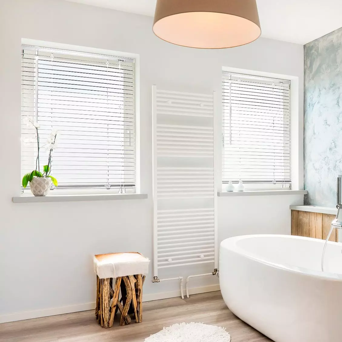 Tenda Veneziana In Vinile - Bianco, 150x180cm, Senza Foratura - Foto 9