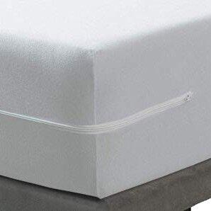 Protector de colchón de 160x200 cm color blanco para colchones