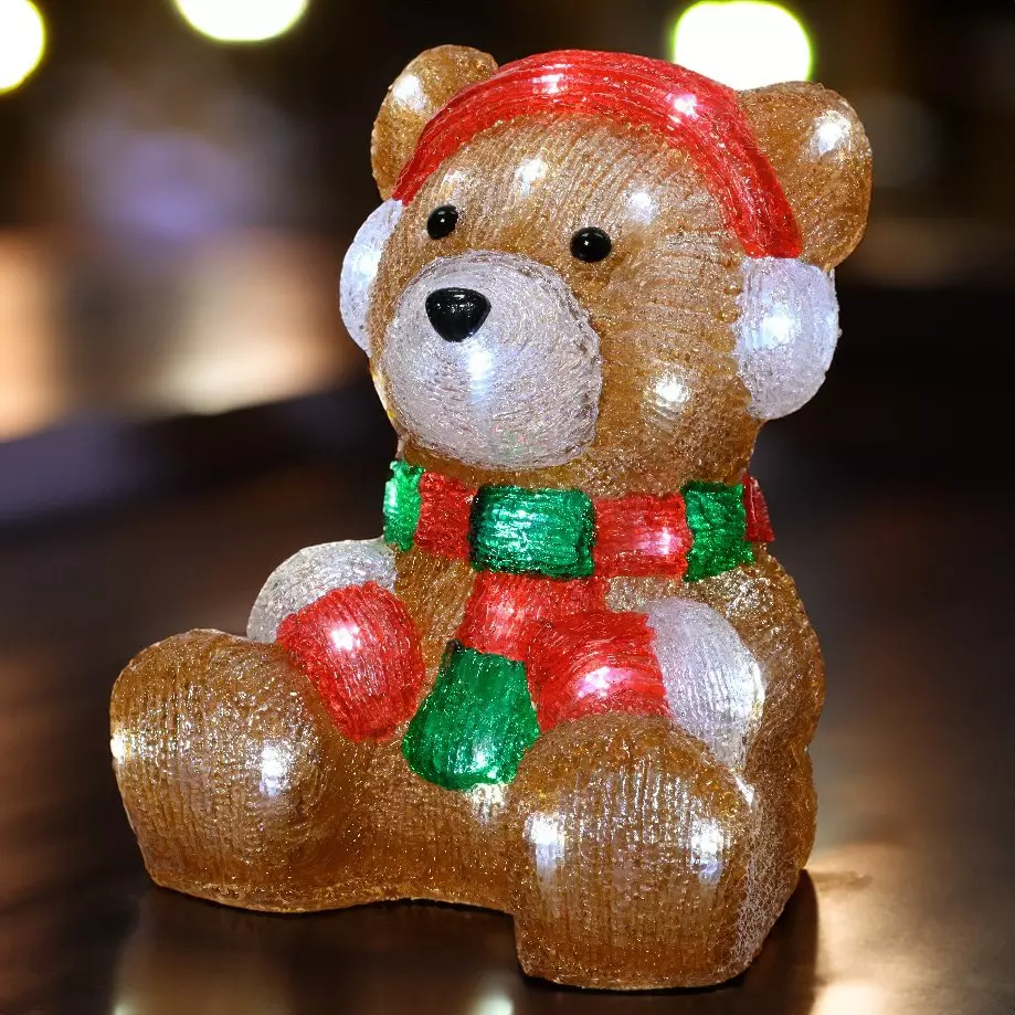 Peluche ours lumineux clearance