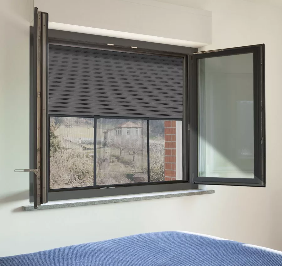 Zanzariera Per Finestra 150x200 Cm Grigio - Regolabile E Ritagliabile, 100% Poliestere, Anti-Zanzare - Foto 7