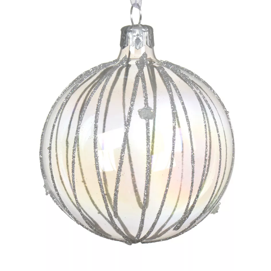 Boules De Noël Irisées Incassables – Lot De 30 Boules Transparentes 3 à 6 Cm