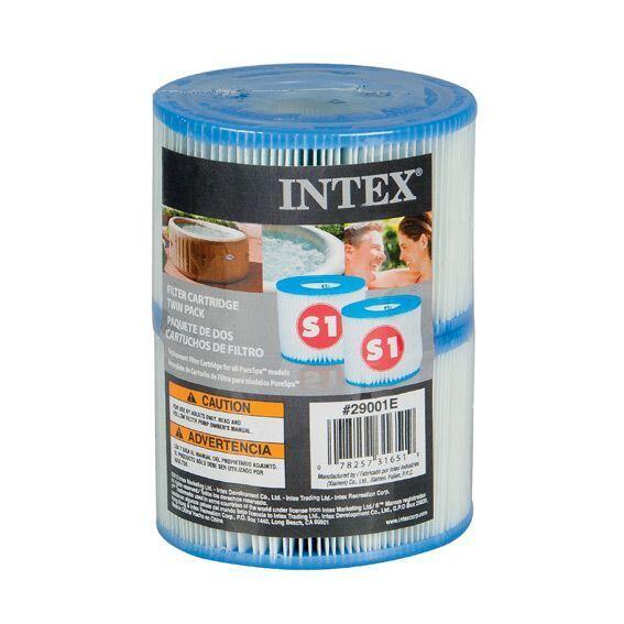 Lot de 2 cartouches de filtration pour Spa - Intex 1
