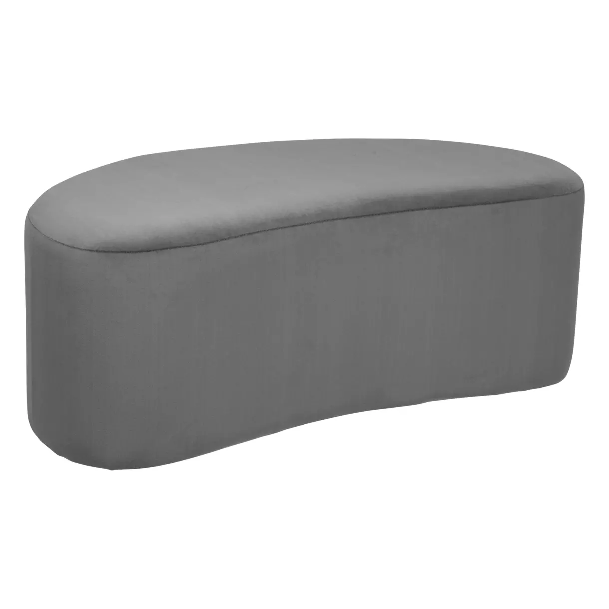 Banca terciopelo Malone Gris 1