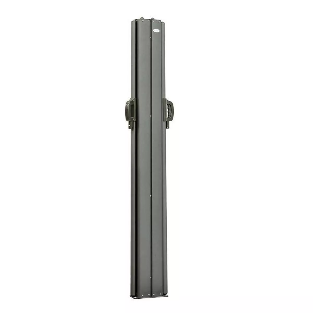 Paravent rétractable double Capao - Gris graphite