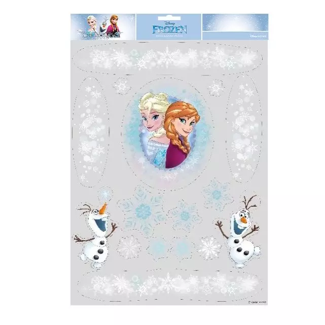 Stickers pour fenêtre Disney la Reine des Neiges et Olaf 1