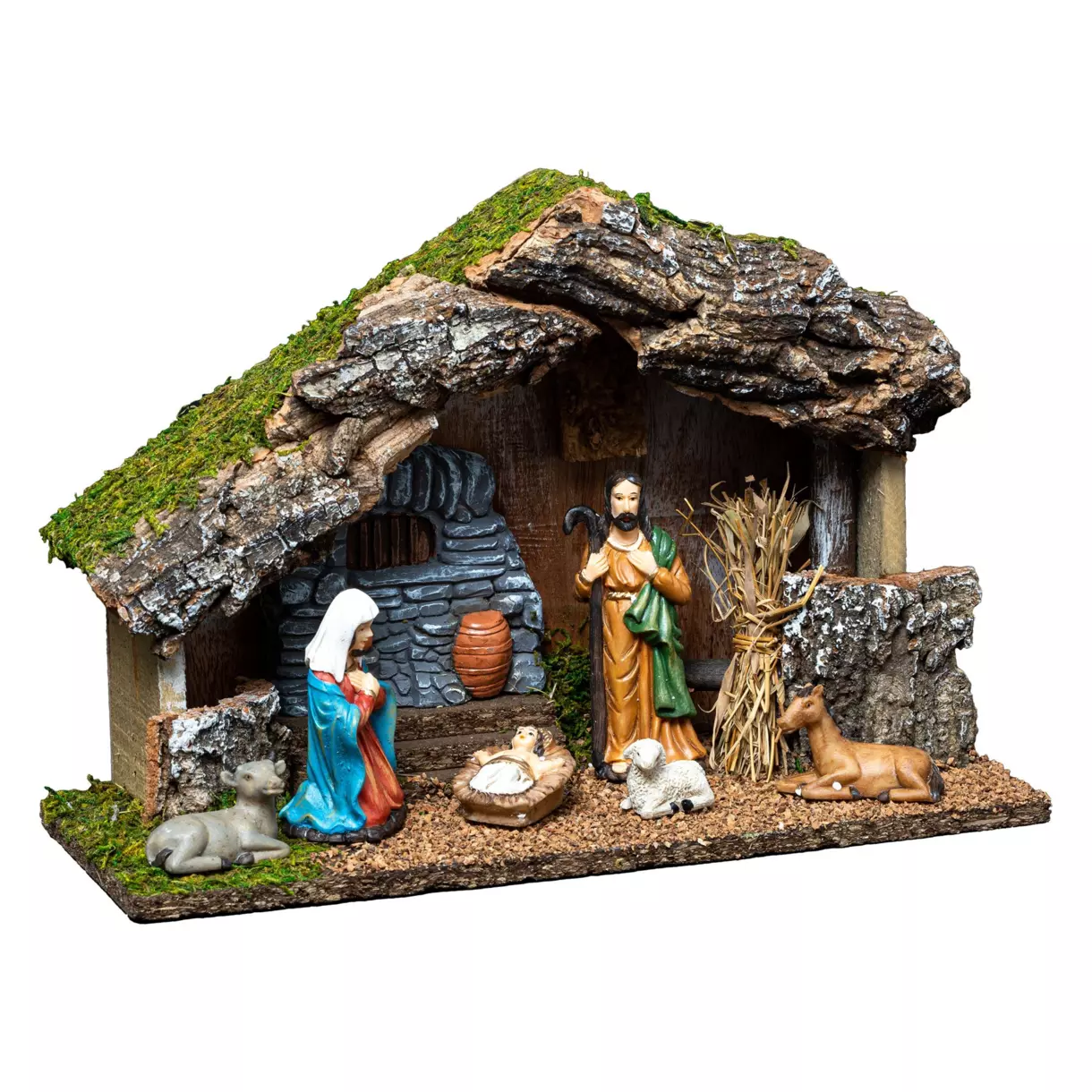 Belén de Navidad completo Sainte-Eugénie 1