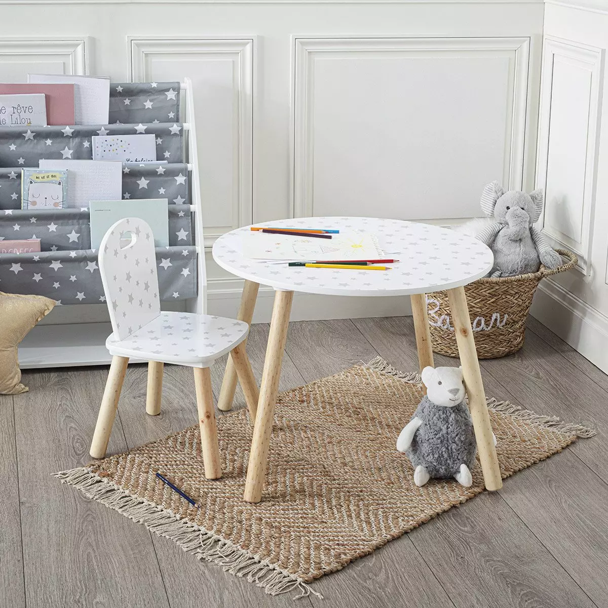 Silla Estrella Gris 1