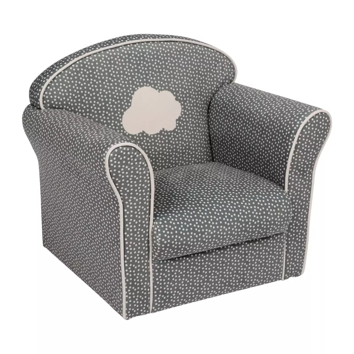 Fauteuil enfant Nuage Gris 1